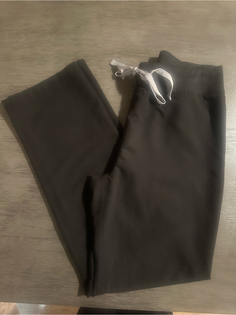 Figs Black Straight Leg S